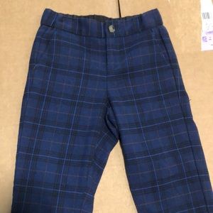 Janie and Jack Plaid pants